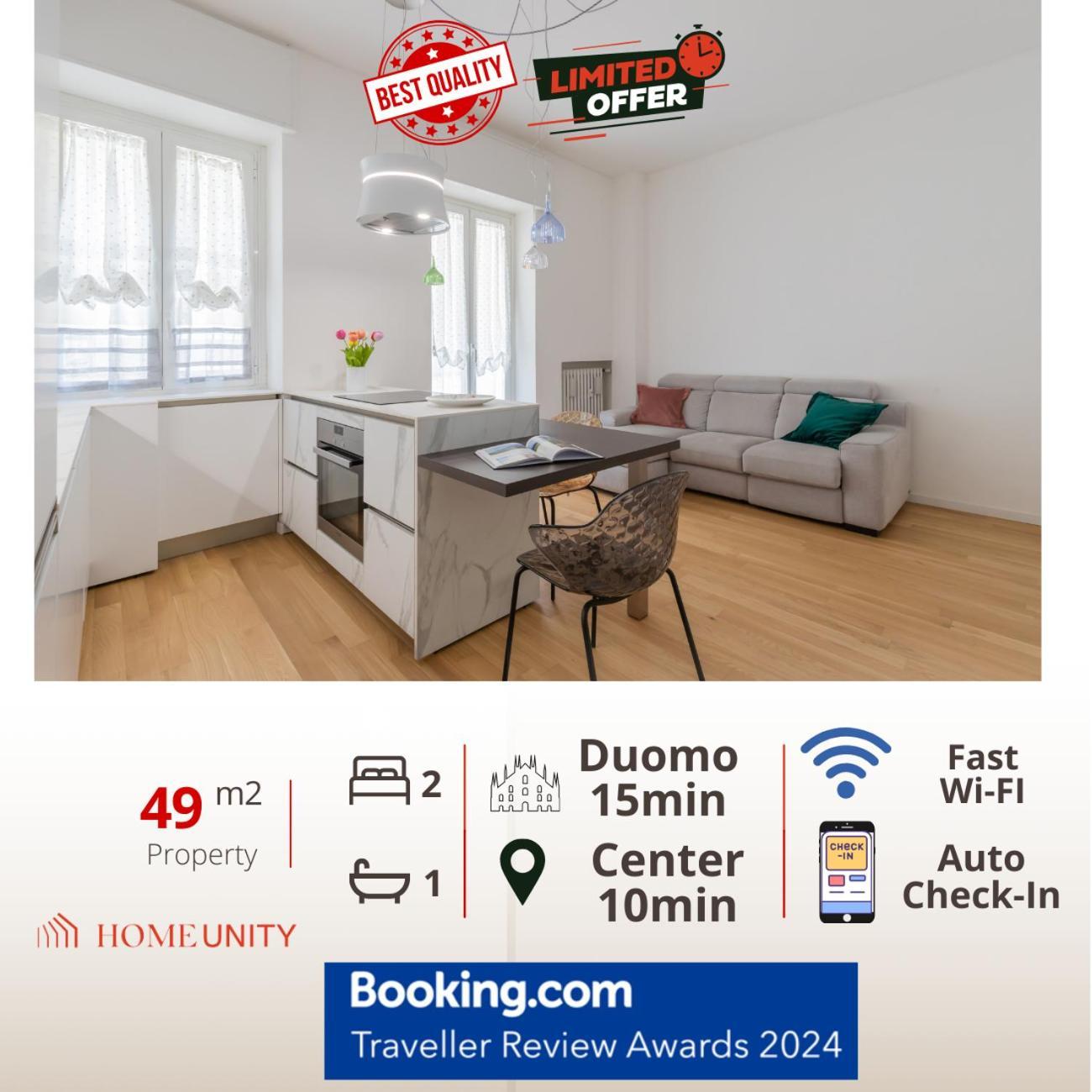 Design Premium Apartment In Center Milan - Homeunity Exterior photo